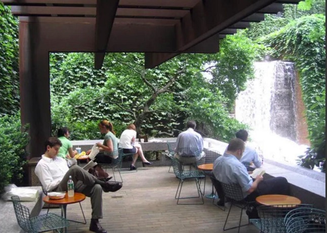 纽约佩雷公园全世界第一个青岛景观设计口袋公园